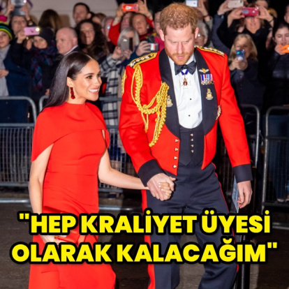 "Hep kraliyet üyesi olarak kalacağım"