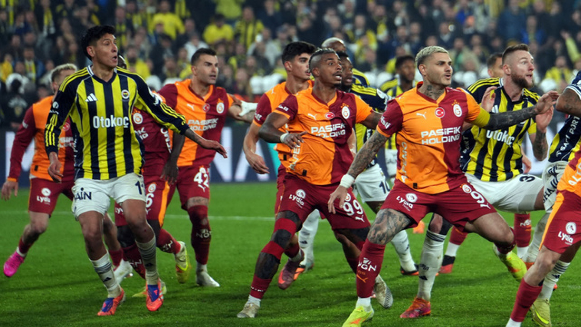Galatasaray - Fenerbahçe derbisi kaç kaç bitti?