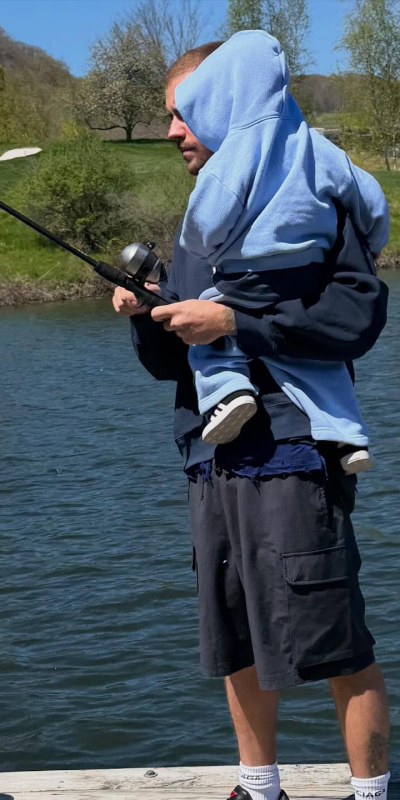 Pop yıldızının balık keyfi