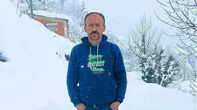 Fındık bahçesine yuvarlanan araçta can verdi