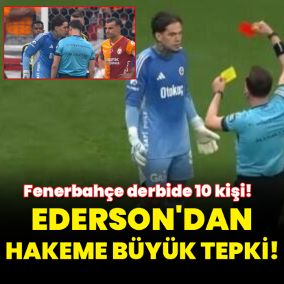 Fenerbahçe derbide 10 kişi kaldı!