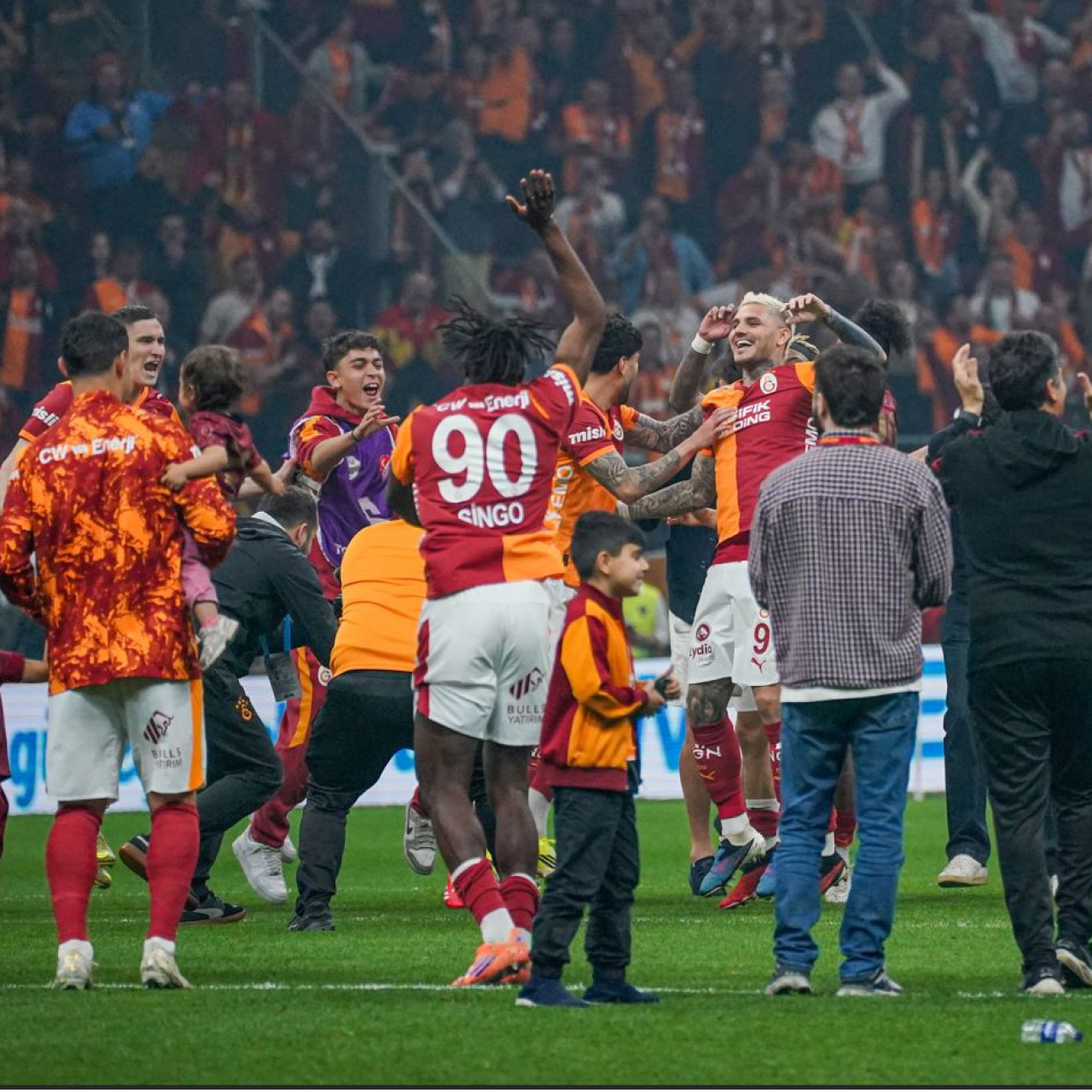 Aslantepe'de Galatasaray bayramı!