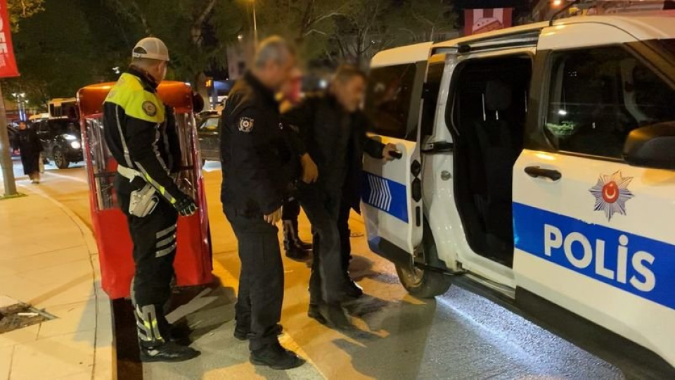 Alkollü sürücüye ceza yağdı