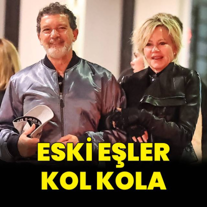 Eski eşler kol kola