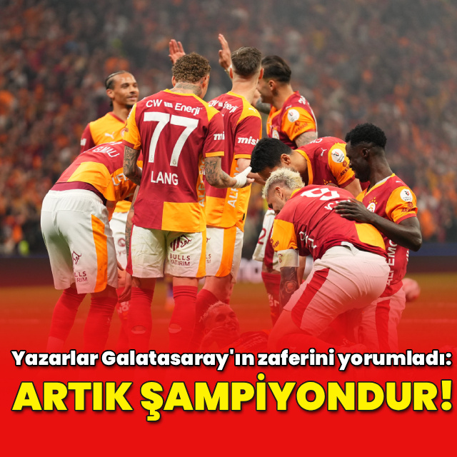 "Artık şampiyondur!"