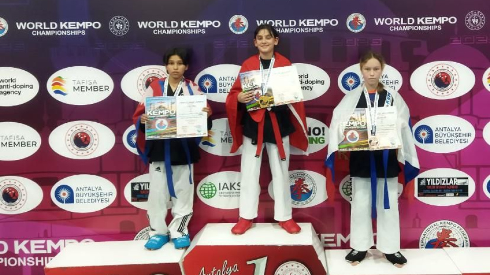 Kastamonulu Ela dünya şampiyonu oldu