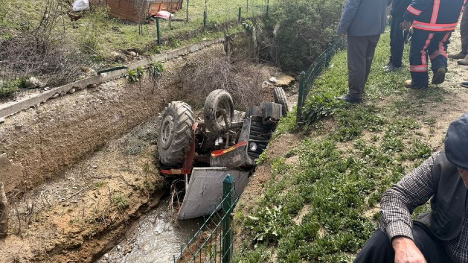 Traktör kazasında genç kız can verdi