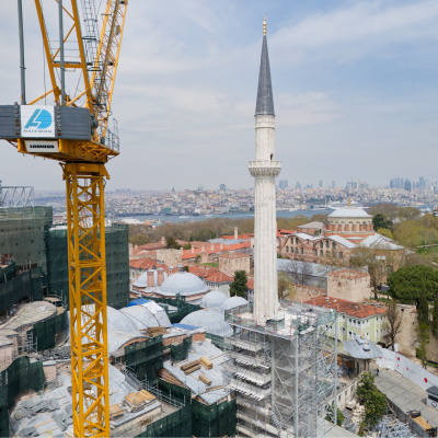 Ayasofya'daki restorasyonda kritik aşama