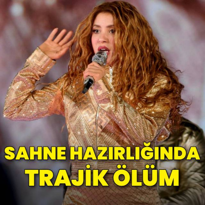 Sahne hazırlığında trajik ölüm
