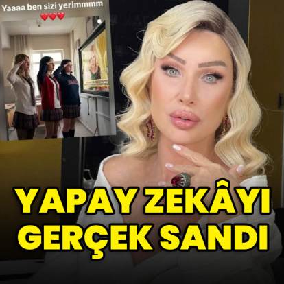 Yapay zekâyı gerçek sandı