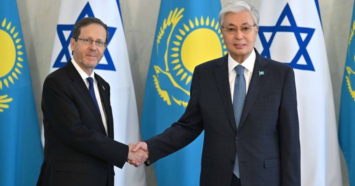Kazakistan ve İsrail Cumhurbaşkanları Görüşmeleri