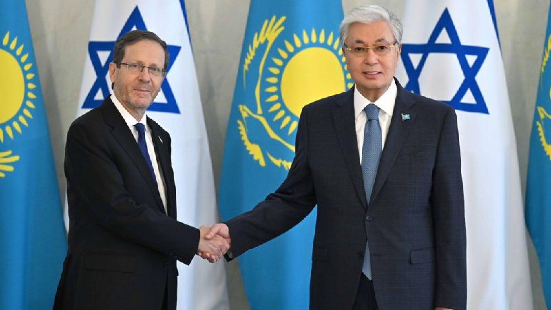 Kazakistan ve İsrail Cumhurbaşkanları Astana'da Görüştü