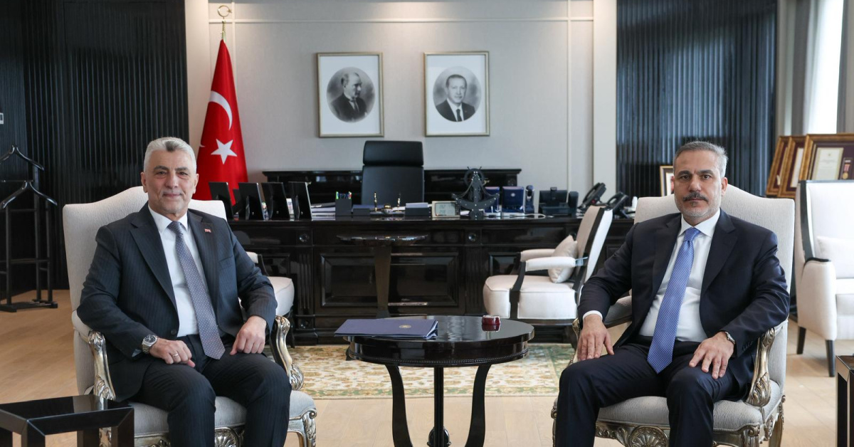 Dışişleri ve Ticaret Bakanları Ankara'dabir araya geldi