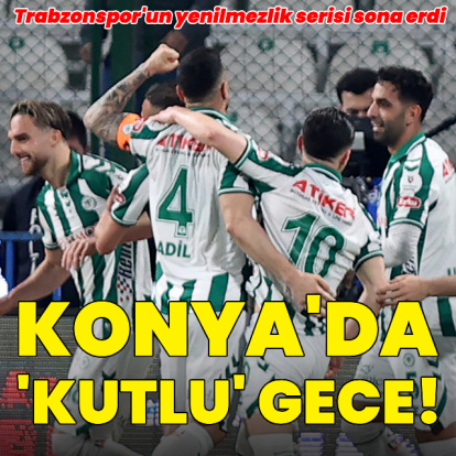 Konya'da 'Kutlu' gece!