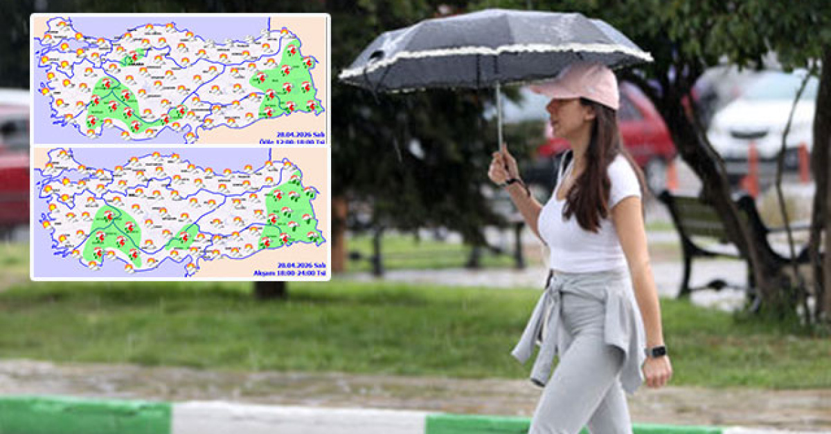 İstanbul ve Ankara Hava Durumu | Sağanak Yağışlar