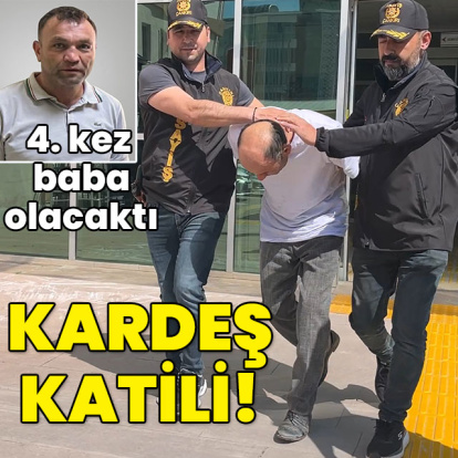 Eşi, 4'üncü çocuğa hamileydi... Kardeş katili!