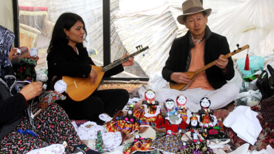 Japon sanatçı, tutkusu için Kayseri'ye geldi
