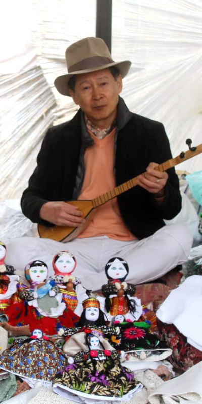 Japon sanatçı, tutkusu için Kayseri'ye geldi