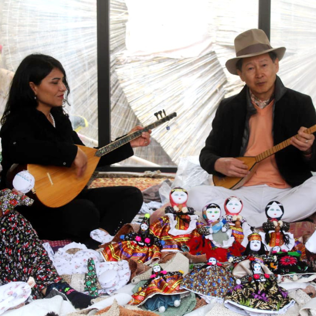 Japon sanatçı, tutkusu için Kayseri'ye geldi