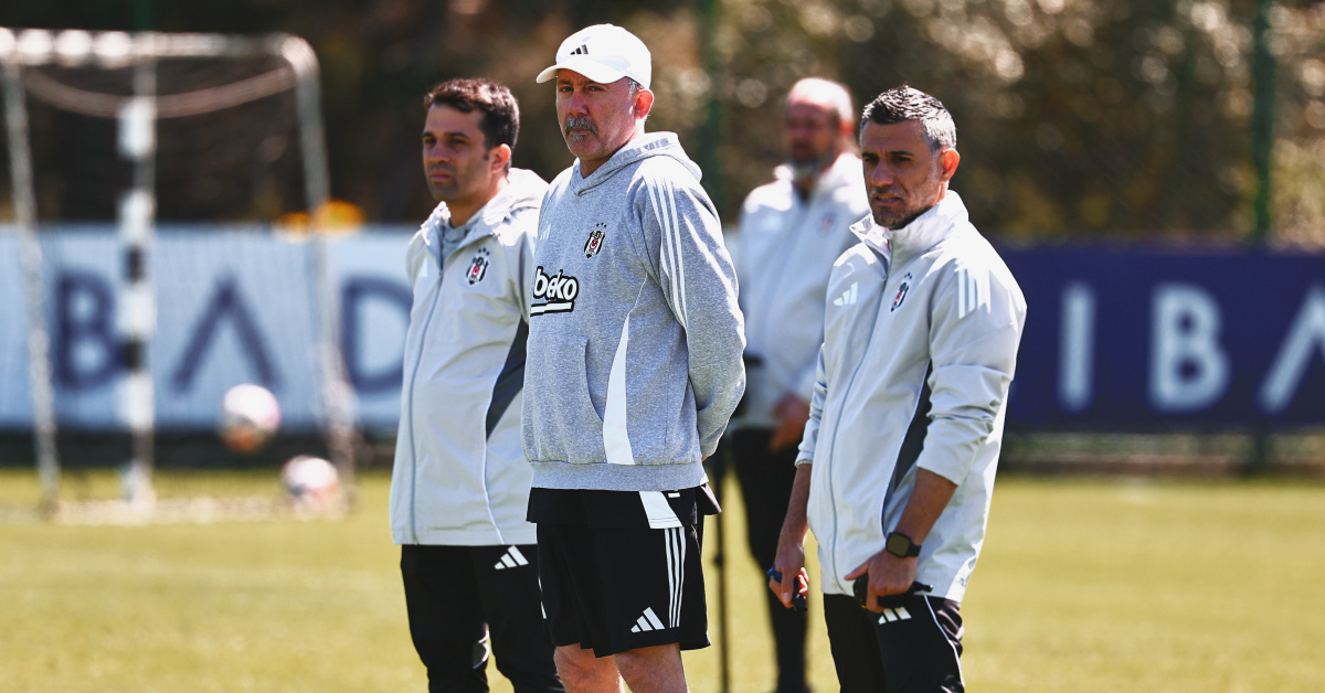 Beşiktaş-Gaziantep FK maçı için hazırlık antrenmanları