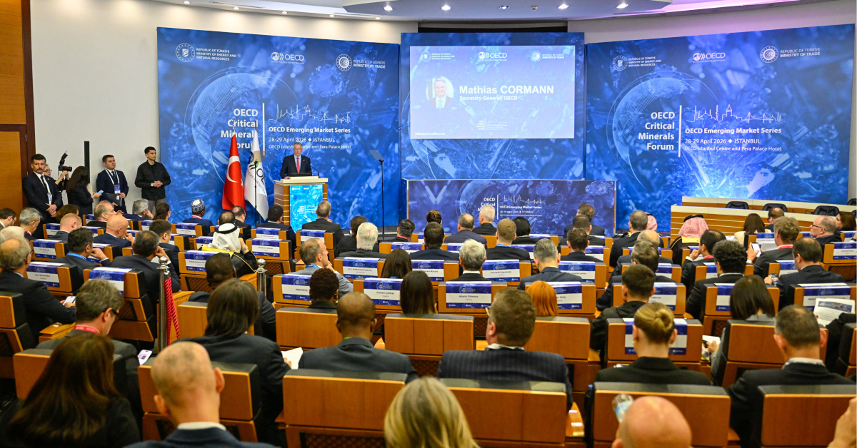 OECD İstanbul'da Kritik Mineraller Forumu