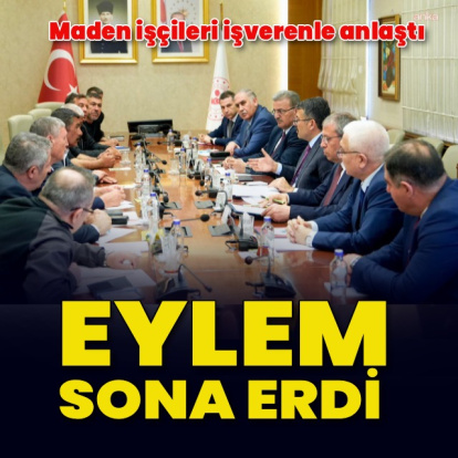Madenciler eylemi sonlandırma kararı aldı