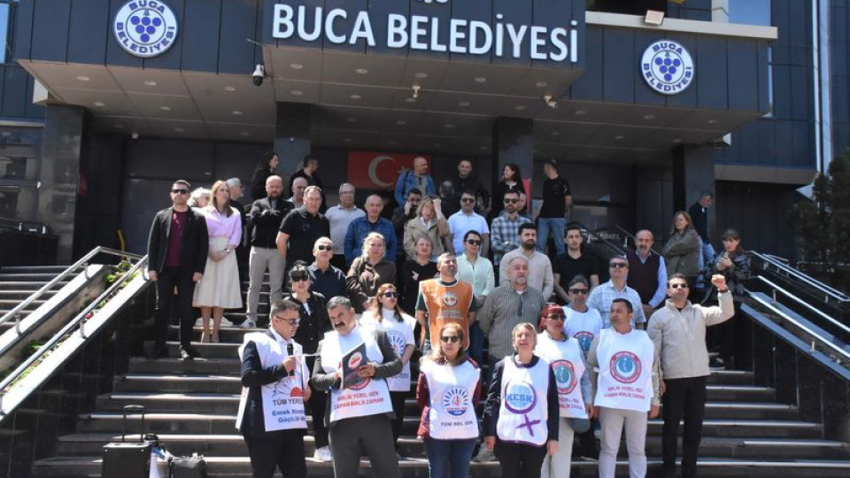 Buca'daki eylem: Haber gelmezse iş bırakacağız