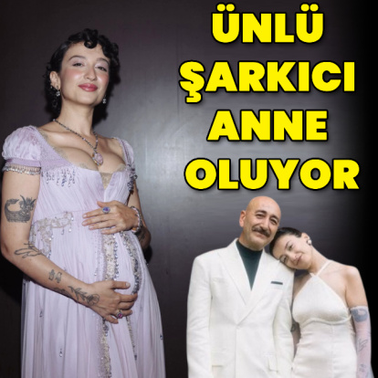 Ünlü şarkıcı anne oluyor