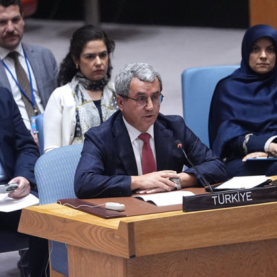 "Herkes için adil ve kalıcı bir barışa doğru birlikte çalışmalıyız"