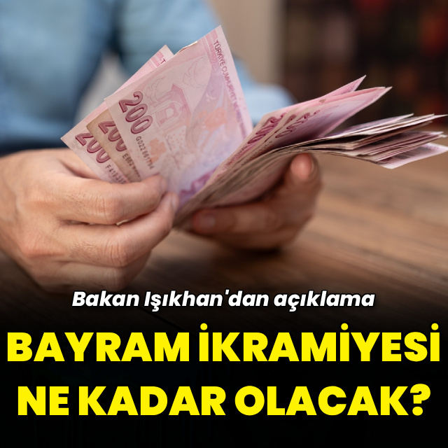 Bakan Işıkhan'dan bayram ikramiyesi açıklaması