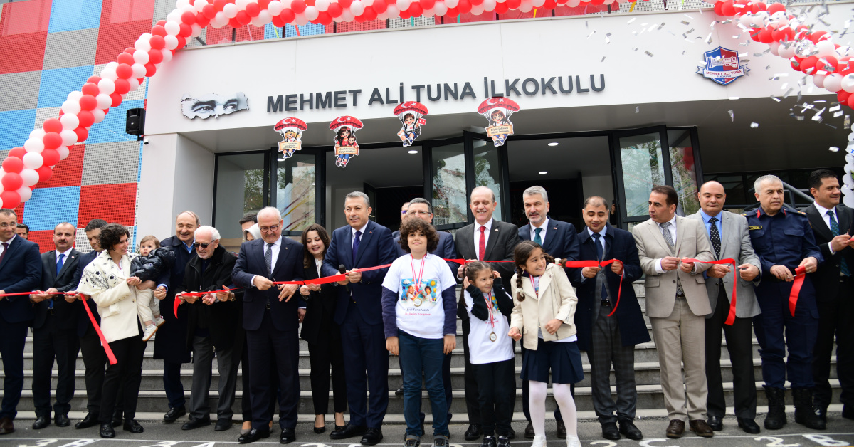 Mehmet Ali Tuna İlkokulu Trabzon'daaçılış