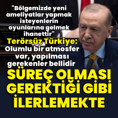Cumhurbaşkanı Erdoğan'dan açıklamalar
