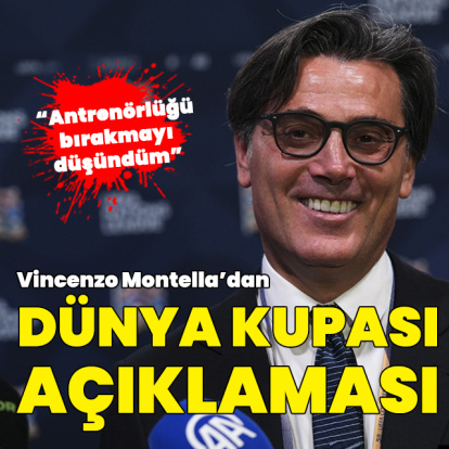 Montella'dan Dünya Kupası sözleri!