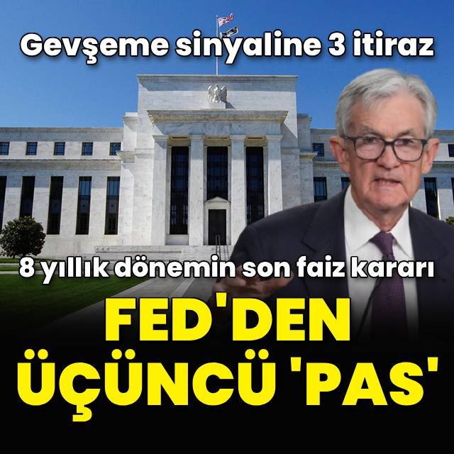 Fed faiz kararını açıkladı