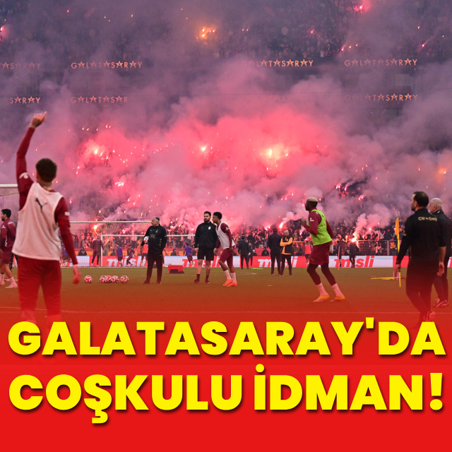 Galatasaray'dan taraftara açık antrenman!