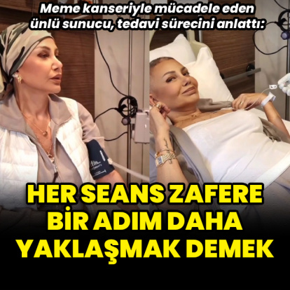 Tedavi sürecini paylaştı