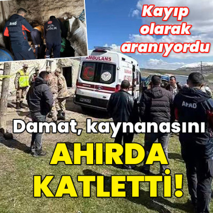 Damat kaynanasını ahırda öldürdü!
