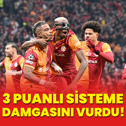 3 puanlı sisteme G.Saray damgası!
