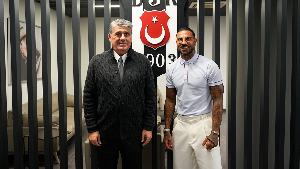 Quaresma'dan Serdal Adalı'ya ziyaret!