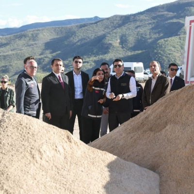 Tunceli'de sıcak asfalt için tesis