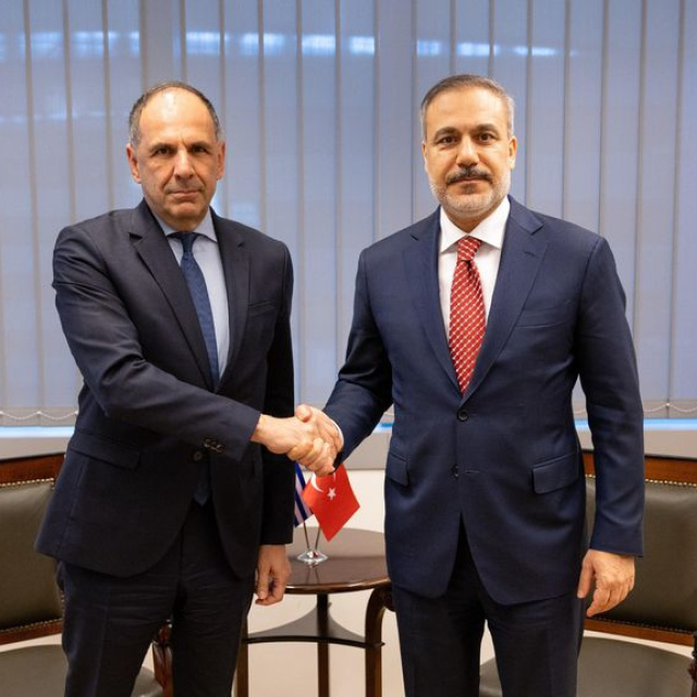 Bakan Fidan, Yunan mevkidaşı ile görüştü