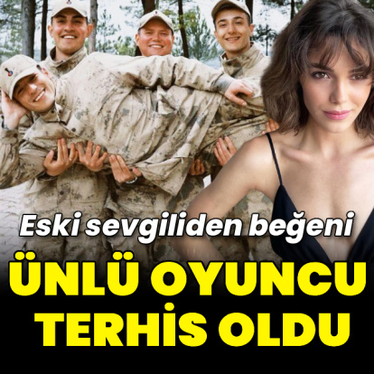 Ünlü oyuncu terhis oldu