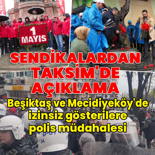 İstanbul 1 Mayıs önlemleri! Taksim, Şişli ve Kadıköy...