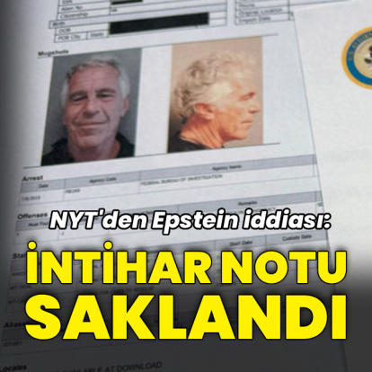 NYT: Epstein'in intihar notu saklandı