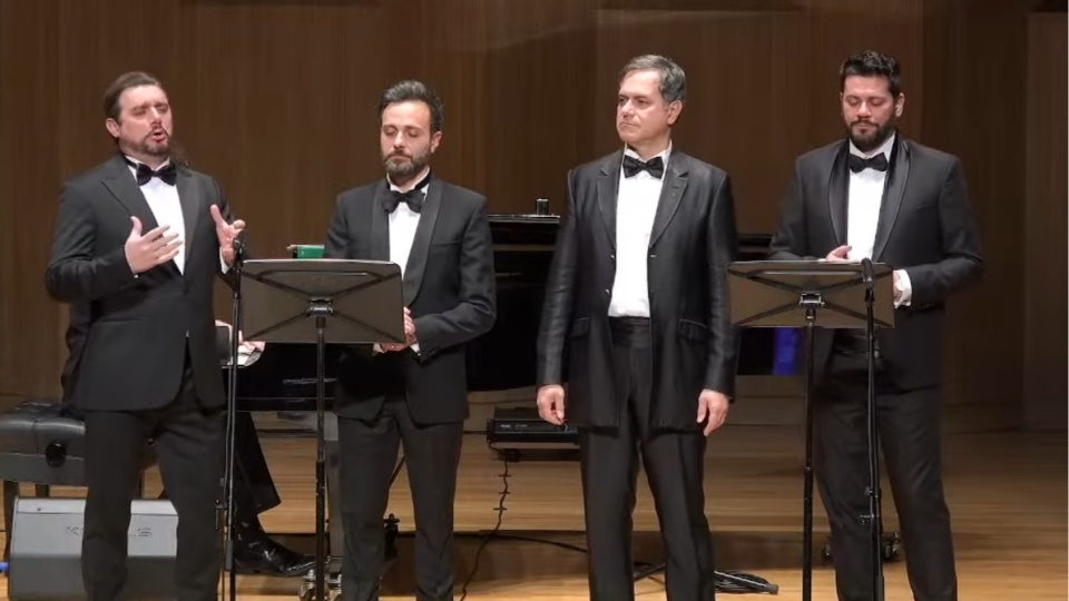 'Four Italian Tenors' Ankara'da