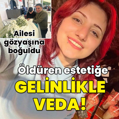 Öldüren estetiğe gelinlikle veda!