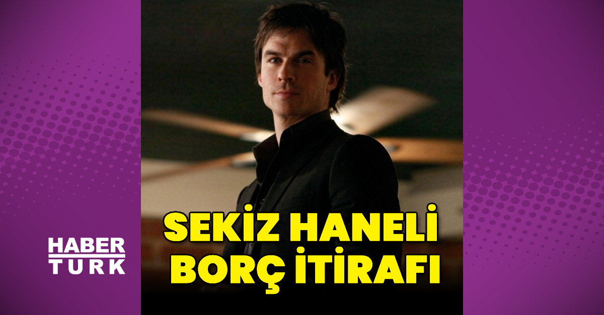 Ian Somerhalder'in Sekiz Haneli Borç Itirafı