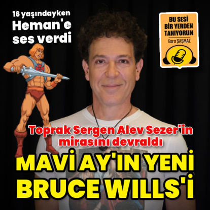 Toprak Sergen, yıllar sonra Mavi Ay'da Bruce Wills'i seslendirdi