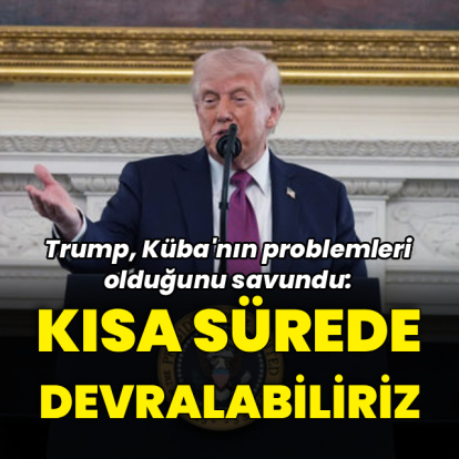 Trump'tan Küba mesajı