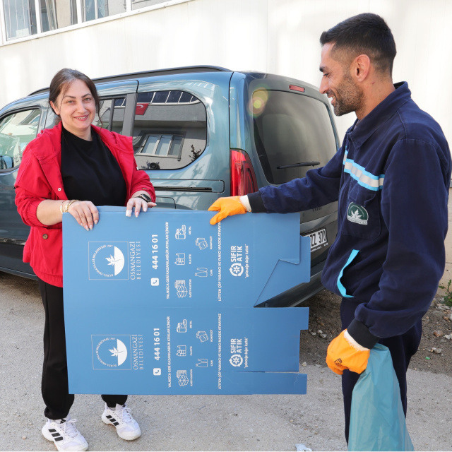 Ev ev toplama sistemi ile 73 bin ağaç kurtarıldı